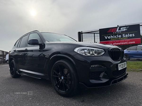 Used BMW X3 M Sport 2020 Black SUV