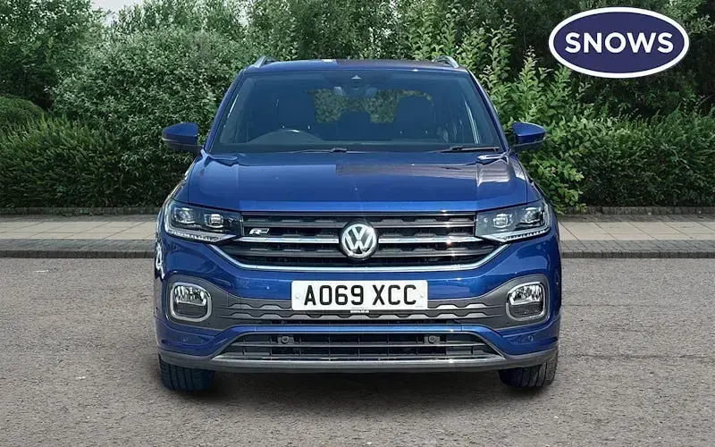 Used VW T-Cross R-line 116 HP (85 kW) 2019 Blue SUV