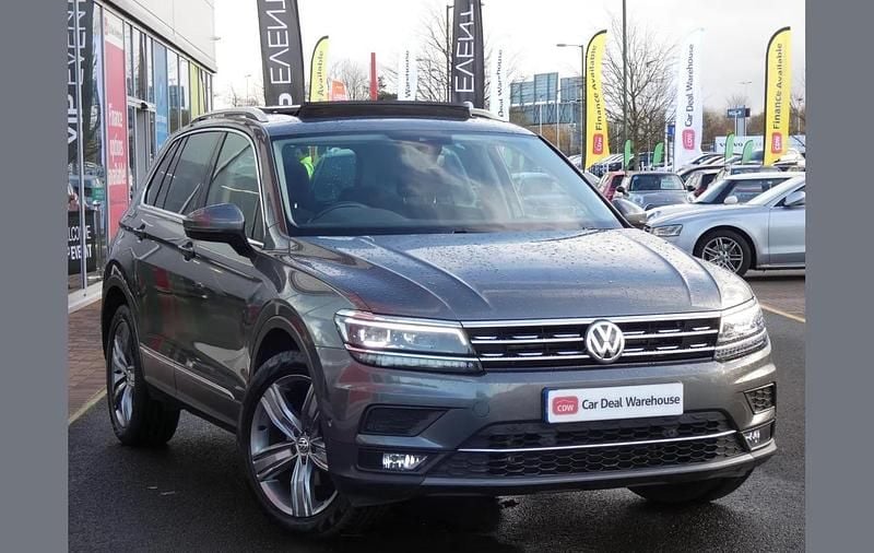 Grey Used 2018 VW Tiguan SEL SUV | £14,499 (Good price) - Image 1/4