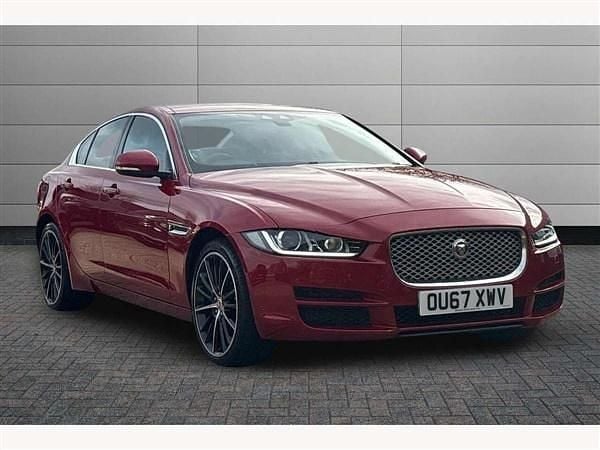 Red Used 2017 Jaguar XE Portfolio Sedan | £10,940 (Fair price) - Image 1/2