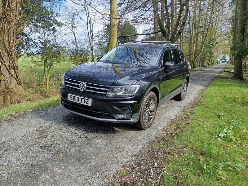 Second-hand VW Tiguan Allspace SE 150 CP (110 kW) 2018 Negru SUV