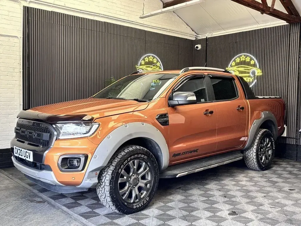 Used Ford Ranger Wildtrack 2020 Orange Pickup