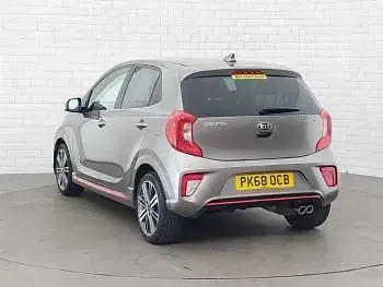 Used Kia Picanto GT-Line 83 HP (61 kW) 2018 Silver Hatchback