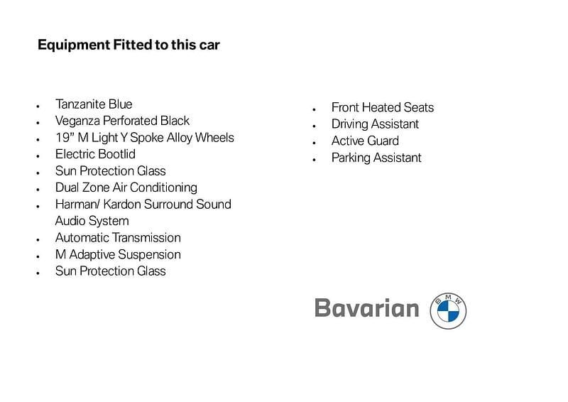 Blue Used 2025 BMW 123 M Sport Hatchback | £30,995 (Fair price) - Image 1/1