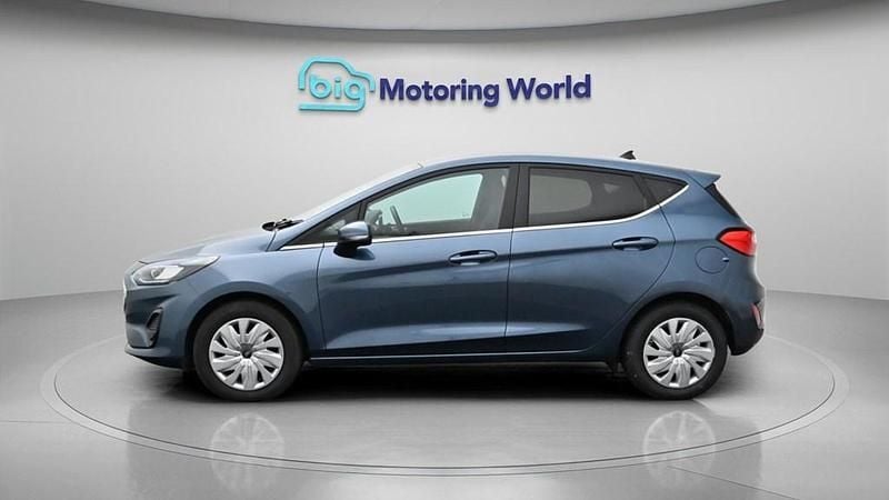Used Ford Fiesta Titanium 100 HP (73 kW) 2023 Blue Hatchback