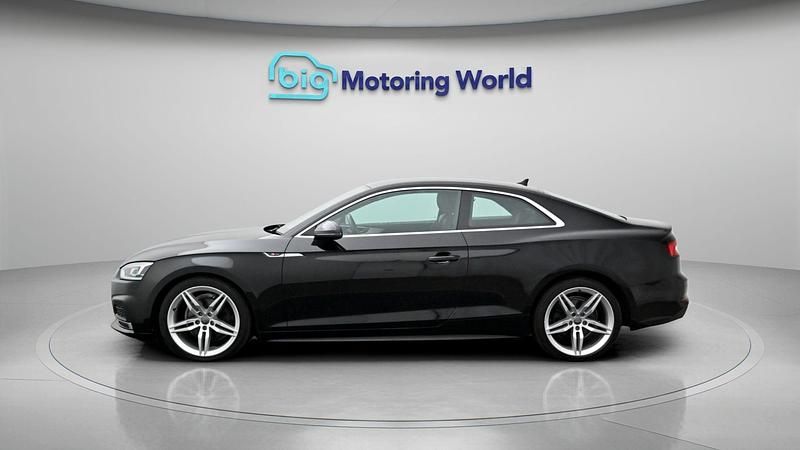 Used Audi A5 S-Line 190 HP (139 kW) 2019 Black Coupe