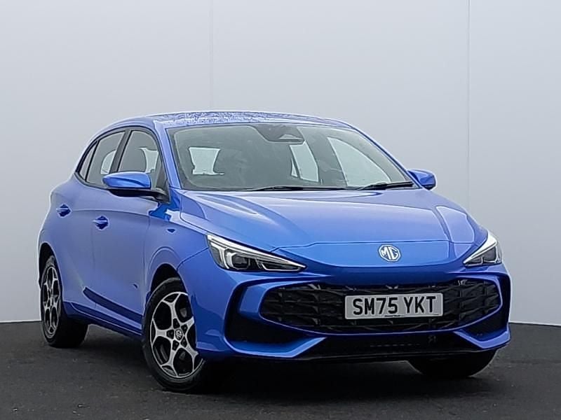 New MG MG3 SE 115 HP (84 kW) 2025 Blue Hatchback