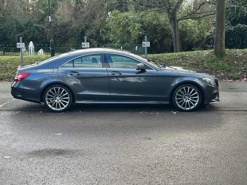 Used Mercedes CLS220 AMG line 177 HP (130 kW) 2016 Grey Coupe