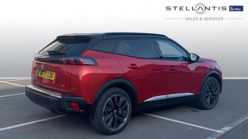 Used Peugeot e-2008 Premium 98 kW (134 HP) 2021 Red SUV
