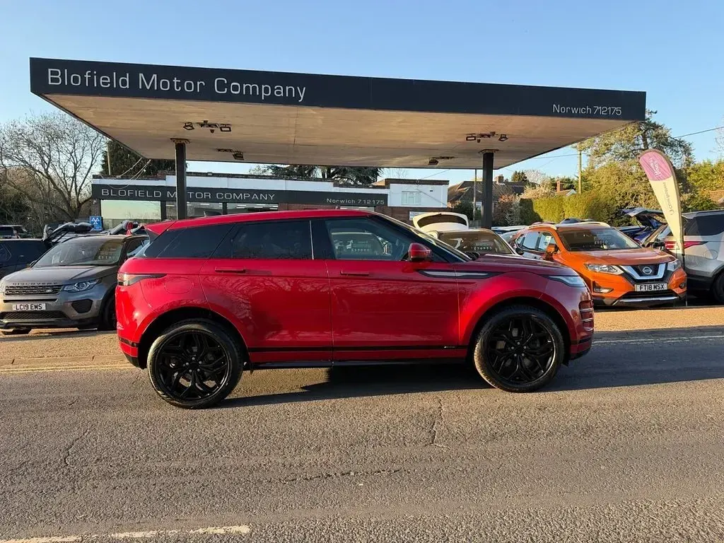 Used Land Rover Range Rover evoque SE Dynamic 180 HP (132 kW) 2019 Red SUV