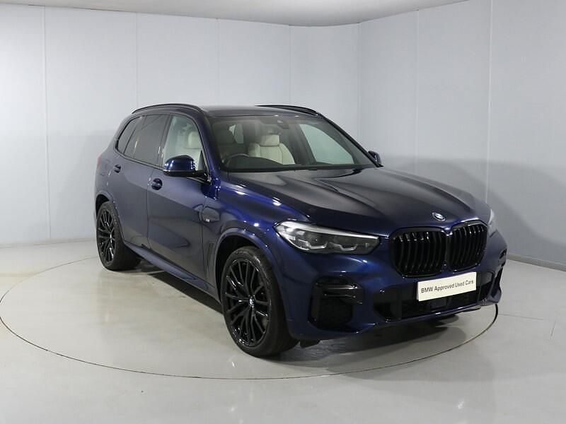 Blue Used 2022 BMW X5 M Sport SUV | £52,950 (A bit pricey) - Image 1/4