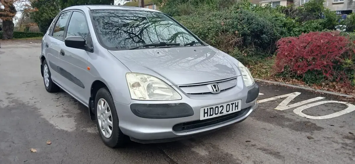 Used Honda Civic 2002 Silver Hatchback