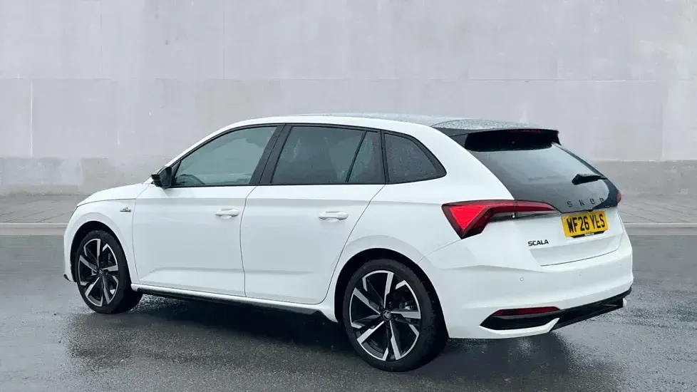 Used Skoda Scala Monte Carlo 150 HP (110 kW) 2026 Special paint  candy white Hatchback