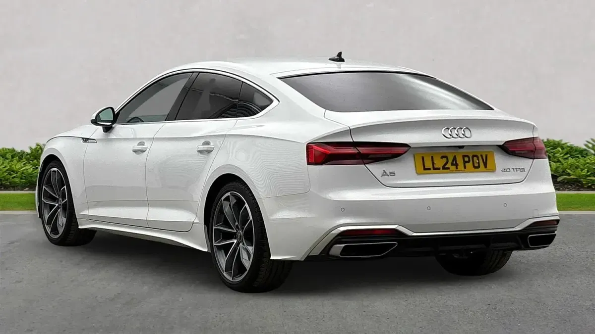 Used Audi A5 Sportback S-Line 204 HP (150 kW) 2024 White Hatchback