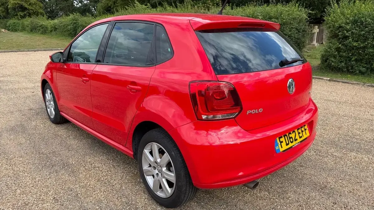 Used VW Polo Match 2012 Red Hatchback