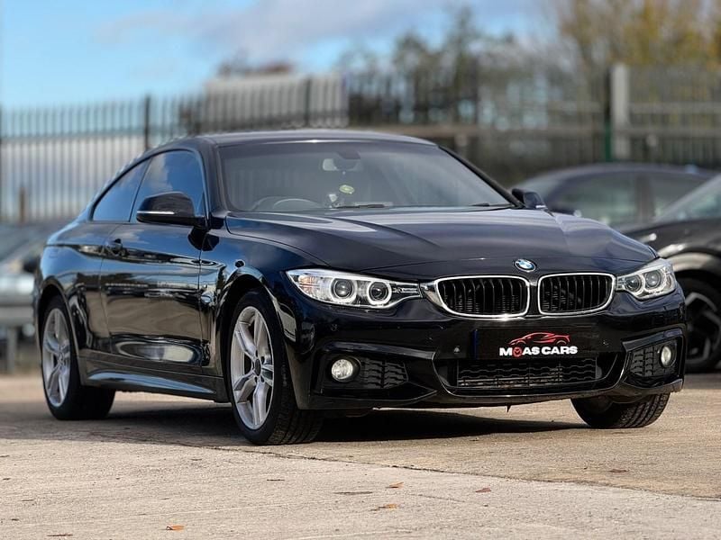 Black Used 2014 BMW 420 M Sport Coupe | £8,468 (Fair price) - Image 1/4