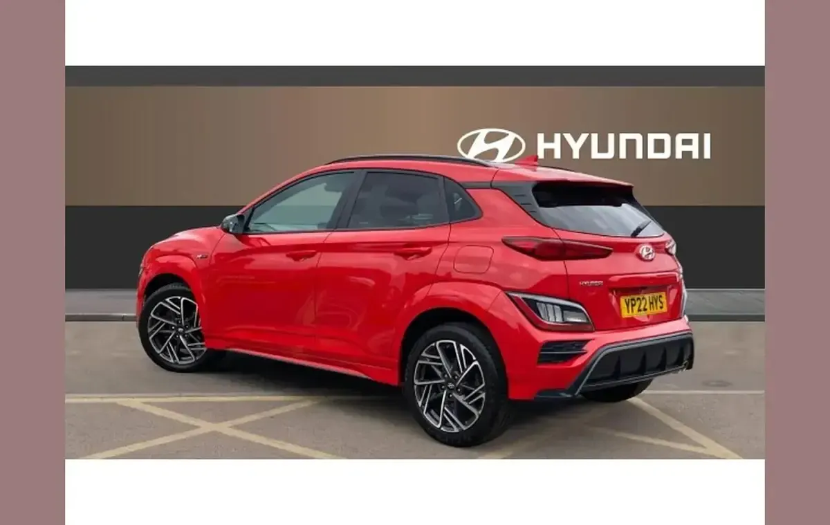 Used Hyundai Kona N Line 117 HP (86 kW) 2022 Red SUV