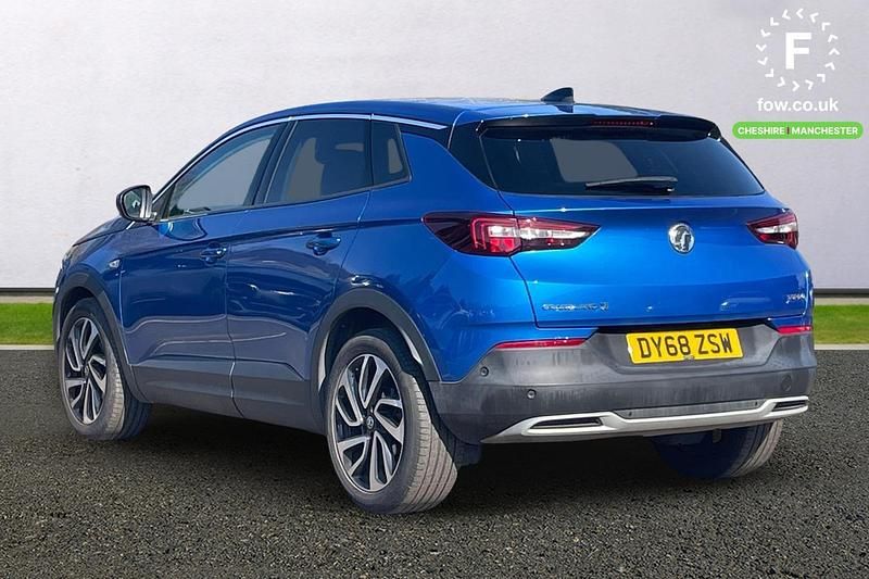 Used Vauxhall Grandland X Elite 130 HP (95 kW) 2018 Blue SUV