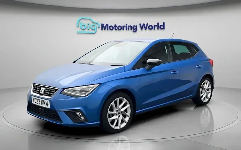 Used Seat Ibiza FR 80 HP (58 kW) 2023 Blue Hatchback
