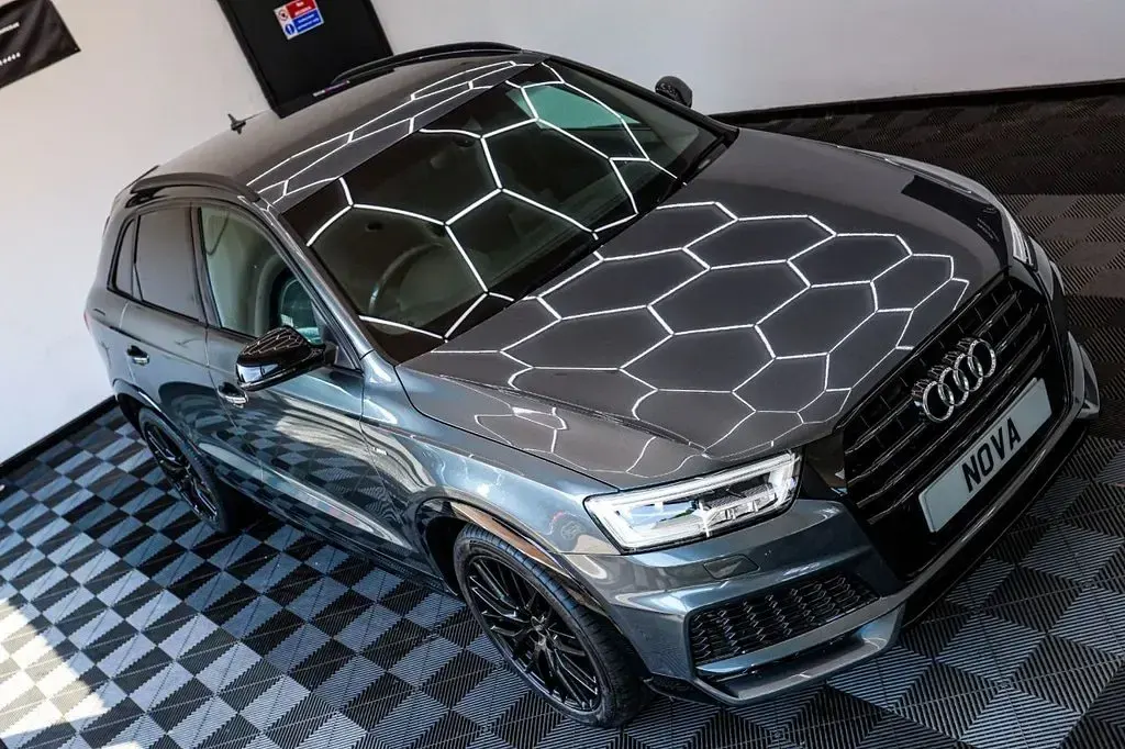 Used Audi Q3 Black Edition 150 HP (110 kW) 2018 Grey SUV