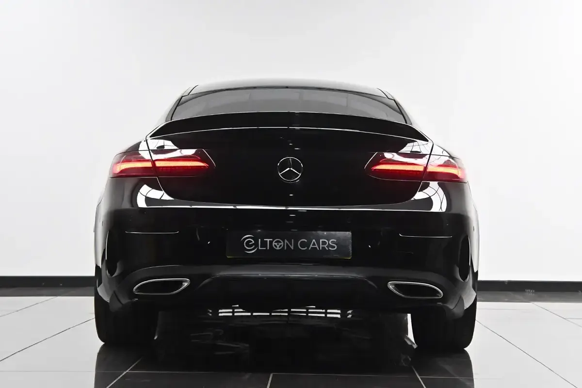 Used Mercedes E350 AMG line 2019 Black Coupe
