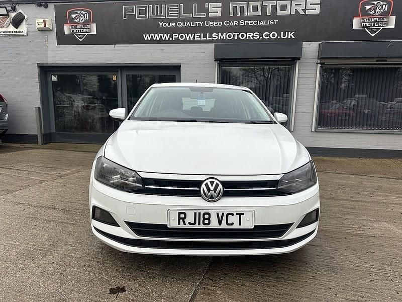 Used VW Polo SE 95 HP (69 kW) 2018 White Hatchback