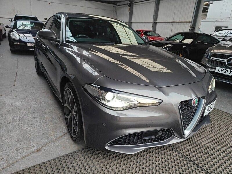Grey Used 2021 Alfa Romeo Giulia Lusso Sedan | £22,490 (A bit pricey) - Image 1/4