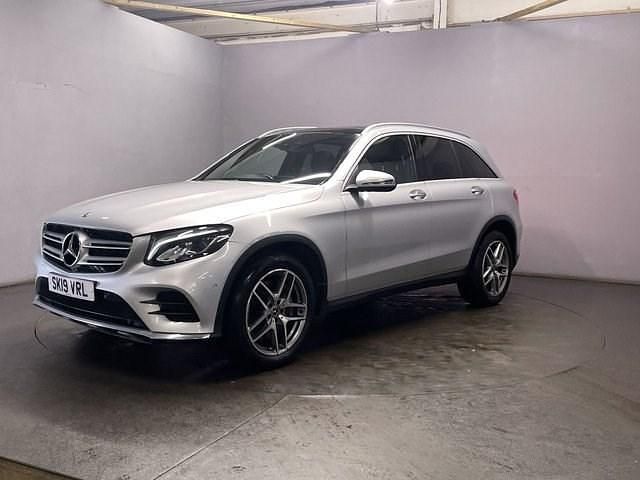 Used Mercedes GLC250 AMG line 211 HP (155 kW) 2019 Silver SUV