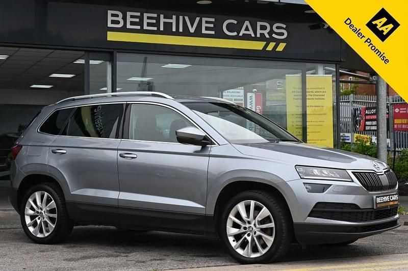 Grey Used 2019 Skoda Karoq SE L SUV | £9,650 (Super price) - Image 1/4