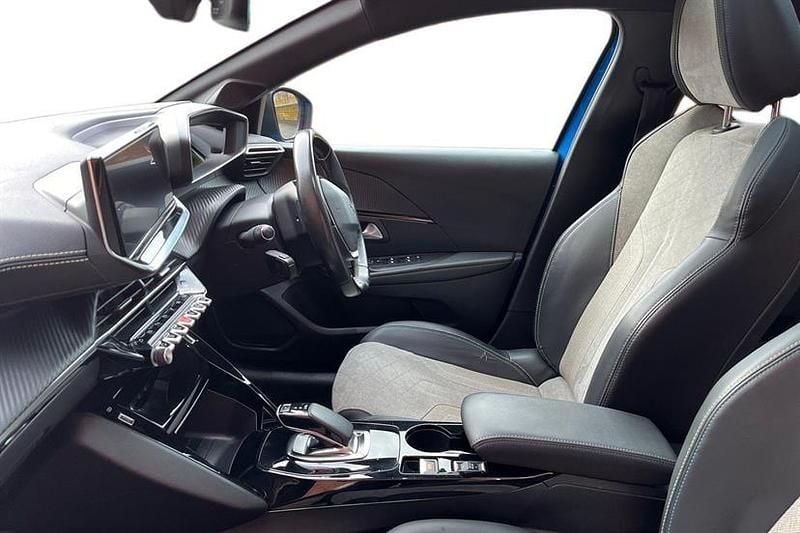 Used Peugeot e-208 GTi 100 kW (136 HP) 2020 Blue Hatchback