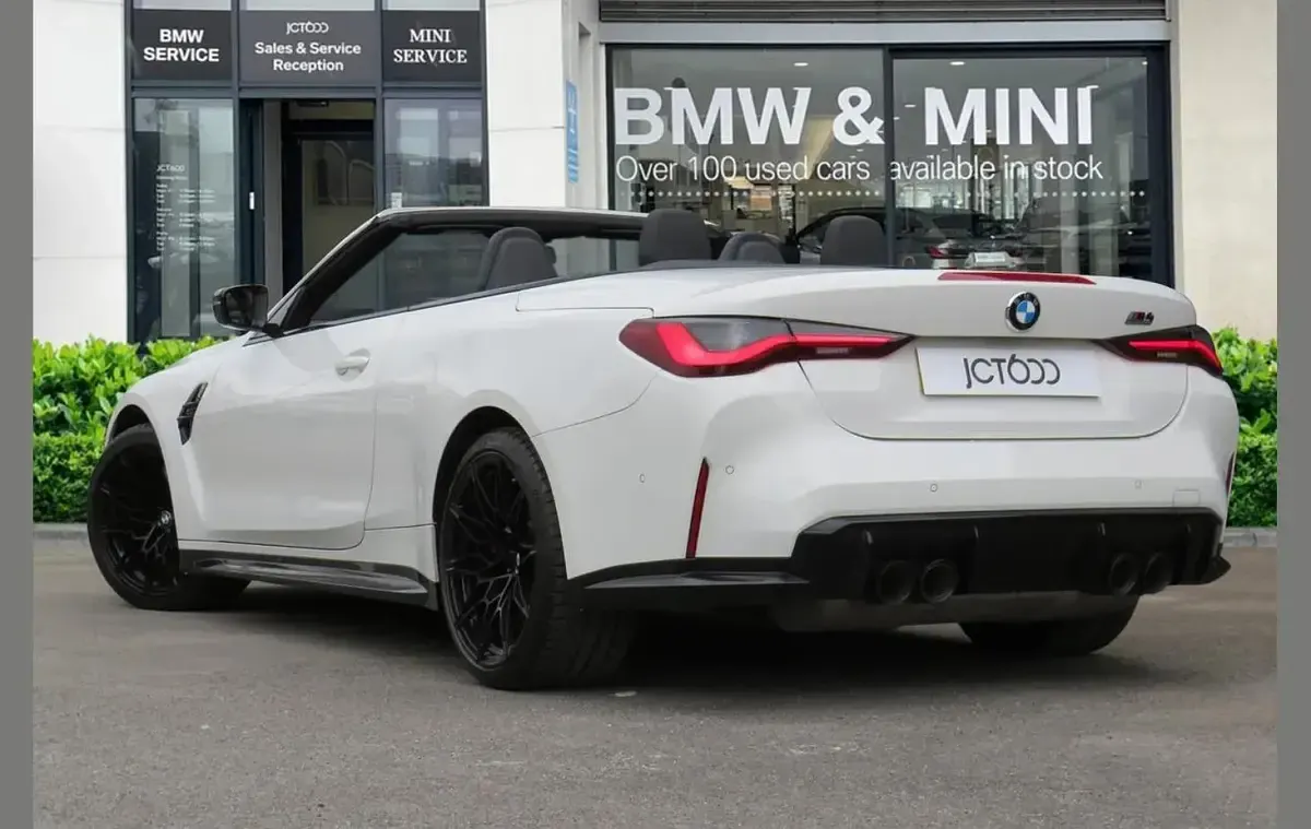 Used BMW M4 Cabriolet Competition Edition 502 HP (369 kW) 2022 White Cabriolet