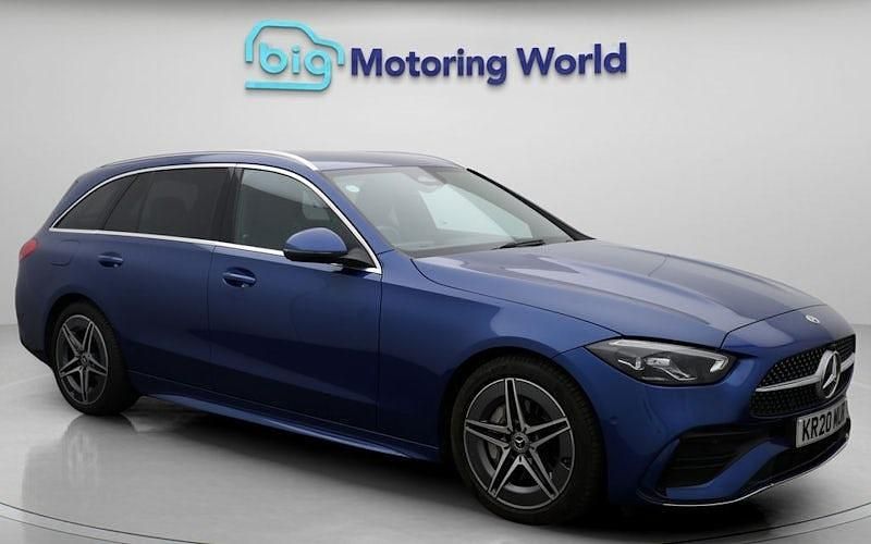 Used 2023 Mercedes C300 AMG line Estate | £26,500 (Fair price) - Image 1/4