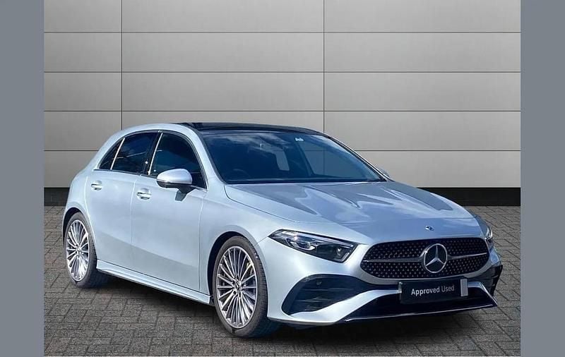 Silver Used 2024 Mercedes A180 AMG Line Premium Plus Hatchback | £28,495 (A bit pricey) - Image 1/4