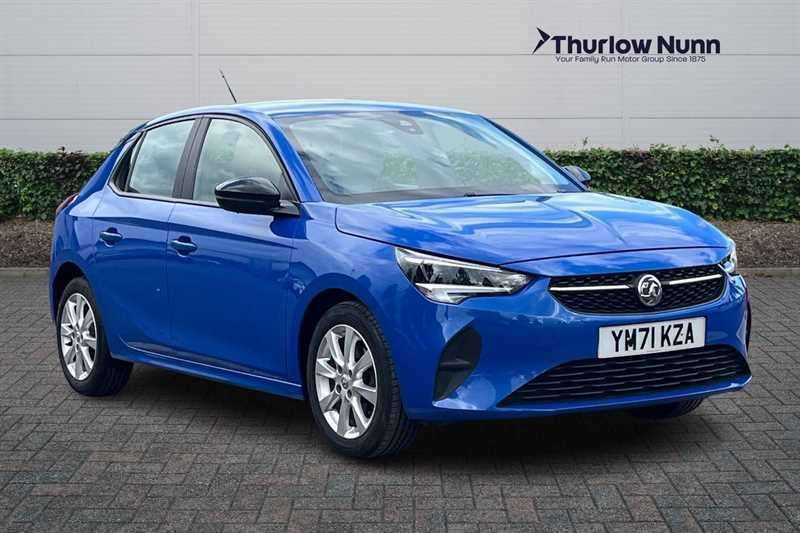 Blue Used 2022 Vauxhall Corsa Edition Hatchback | £9,900 (Good price) - Image 1/4