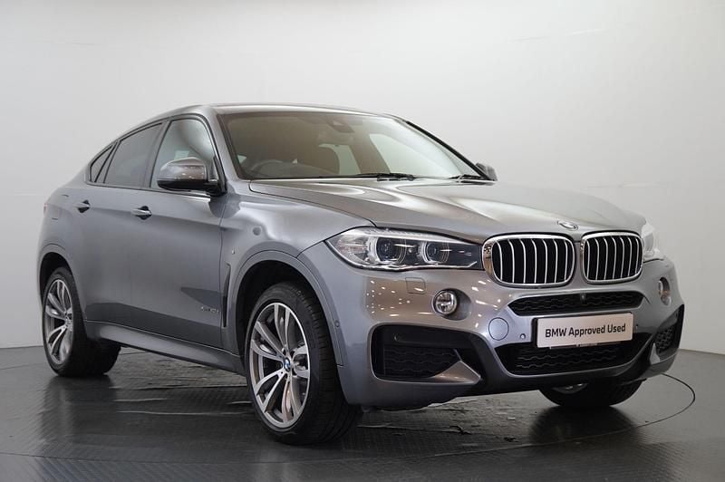 Grey Used 2018 BMW X6 M Sport SUV | £28,998 (Fair price) - Image 1/4