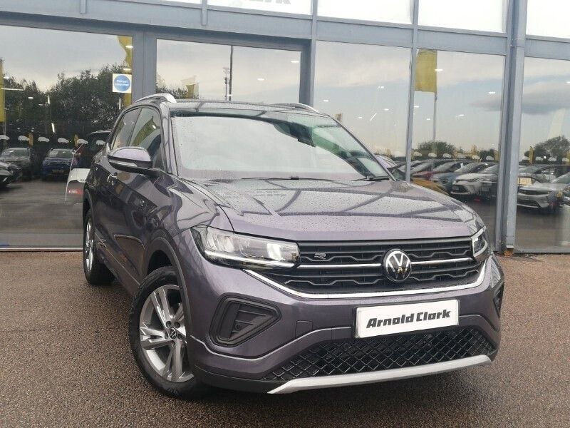 Grey New 2024 VW T-Cross R-line SUV | £25,998 (Fair price) - Image 1/4
