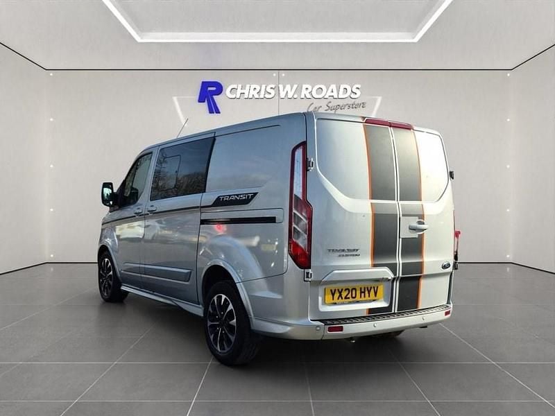 Used Ford Transit Custom Sport 185 HP (136 kW) 2020 Silver Van