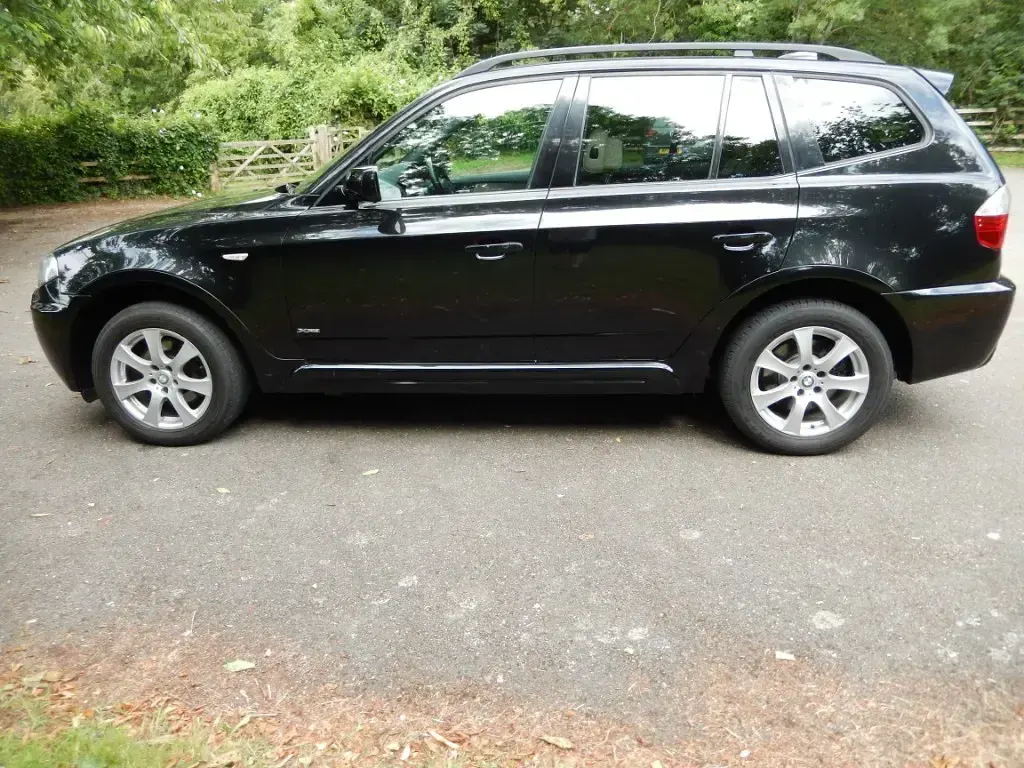 Used BMW X3 M Sport 2009 Sapphire black metallic SUV