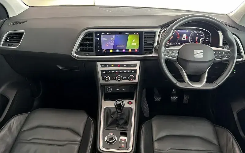 Used Seat Ateca Xperience Lux 150 HP (110 kW) 2021 Red SUV