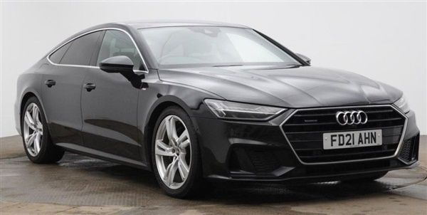 Black Used 2021 Audi A7 Sportback S-Line Hatchback | £28,680 (Expensive) - Image 1/1