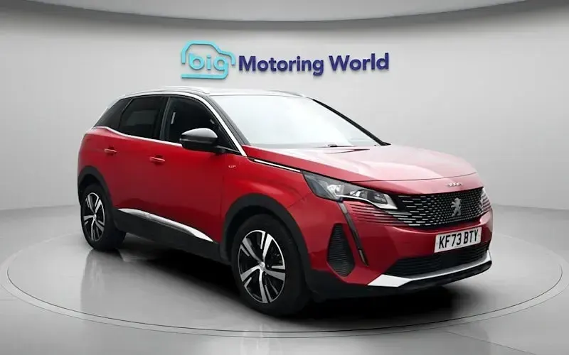 Used Peugeot 3008 GTi 136 HP (100 kW) 2023 Red SUV