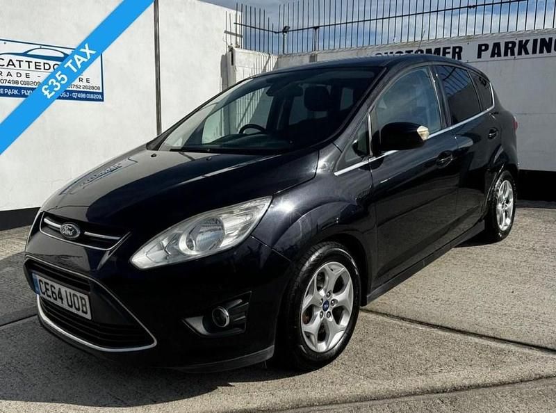 Used Ford C-MAX Zetec 115 HP (84 kW) 2014 Black MPV