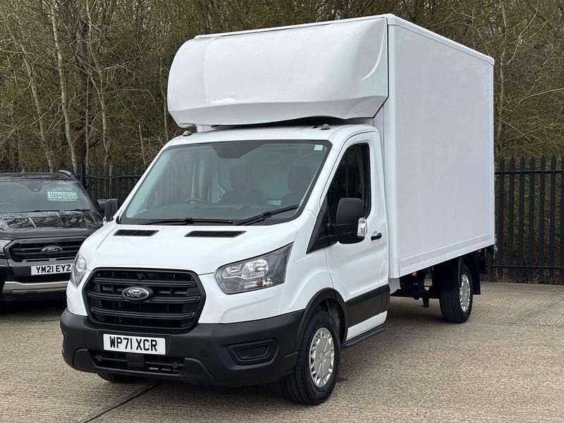 Used Ford Transit 130 HP (95 kW) 2021 White Van