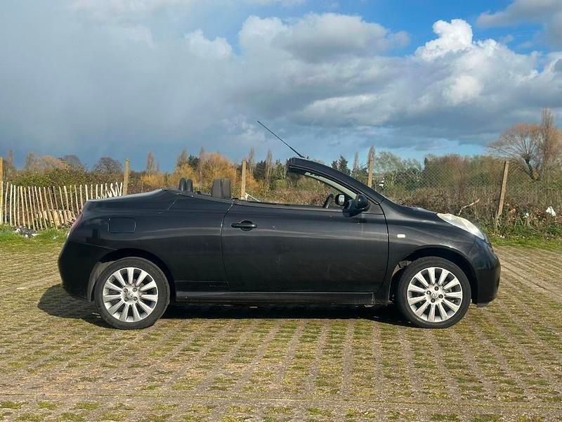 Używany Nissan Micra C+C 2007 Czarny Kabriolet