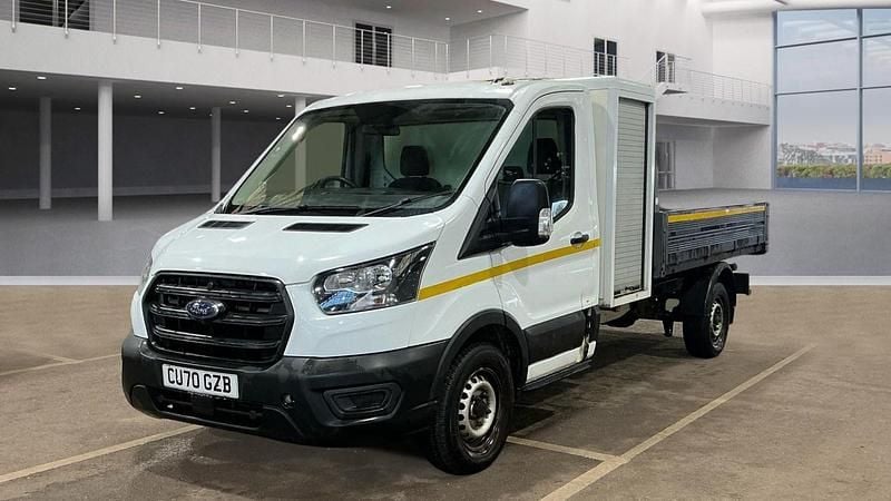 Used Ford Transit 130 HP (95 kW) 2020 White Cabriolet
