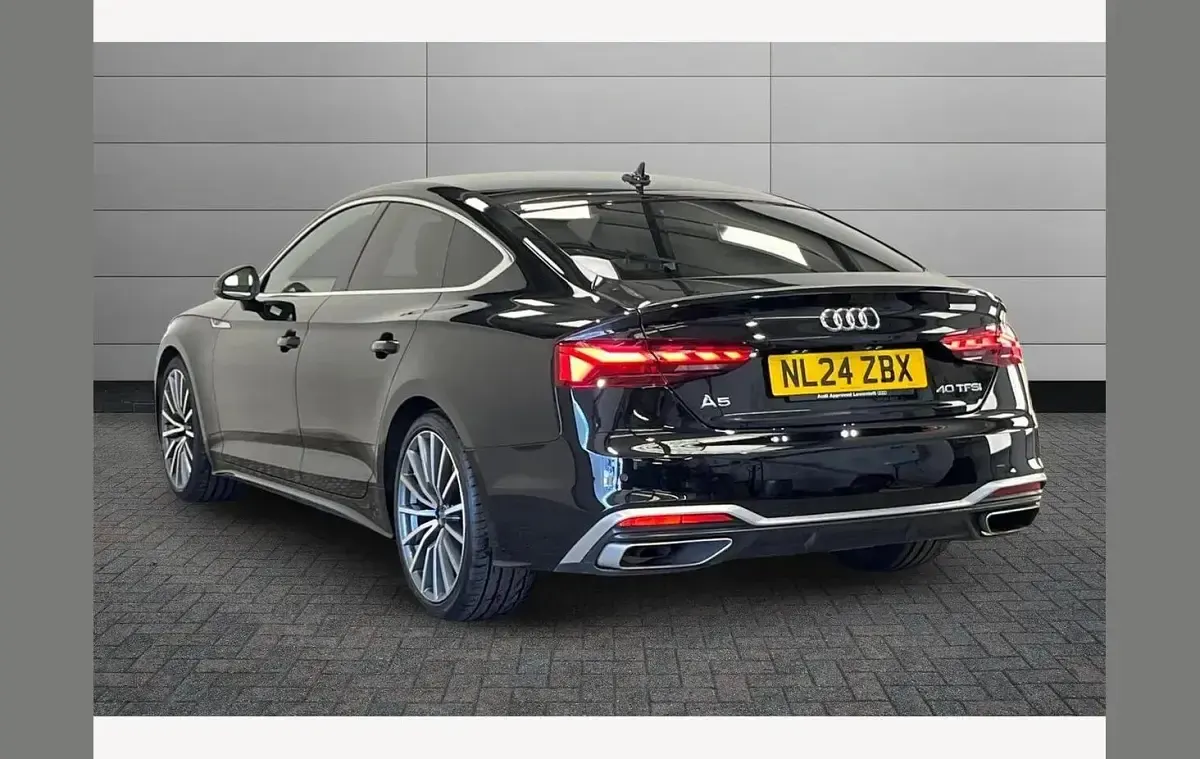 Begagnad Audi A5 S-Line 204 HK (150 kW) 2024 Svart Halvkombi