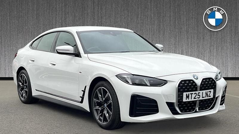 White Used 2025 BMW 420 M Sport Coupe | £32,799 (Super price) - Image 1/4