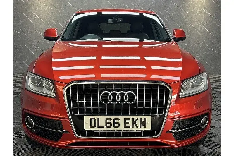 Used Audi Q5 S-line plus 190 HP (139 kW) 2016 Red SUV