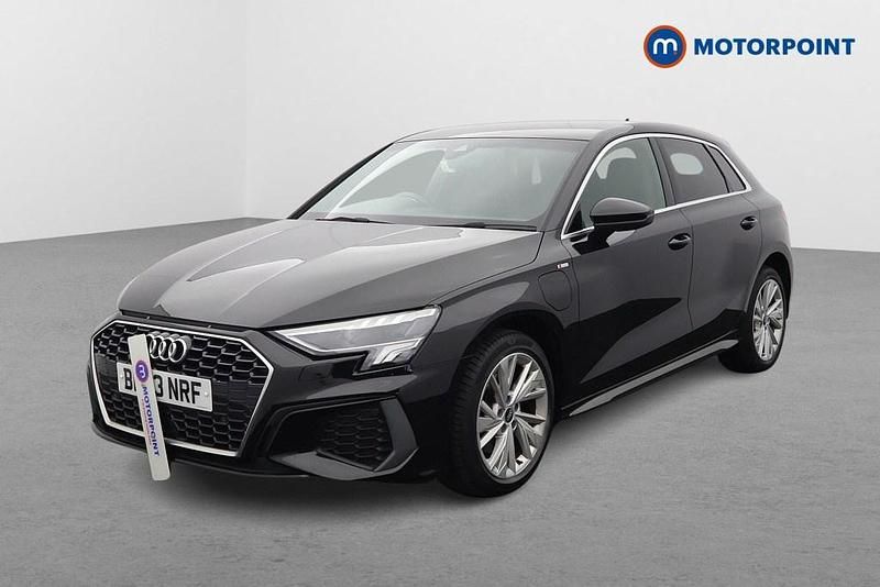 Used Audi A3 e-tron S-Line 2023 Black Hatchback
