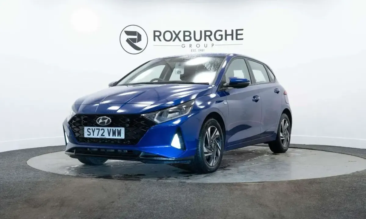 Used Hyundai i20 SE 100 HP (73 kW) 2022 Blue Hatchback